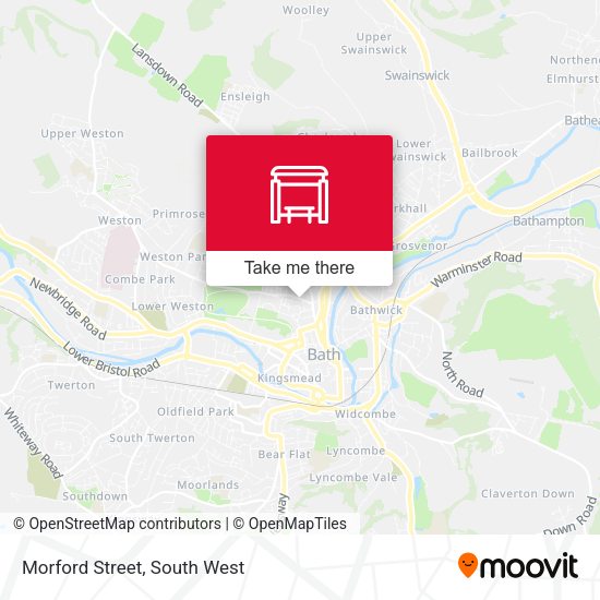 Morford Street map