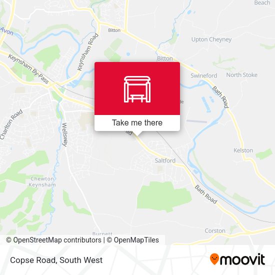 Copse Road map