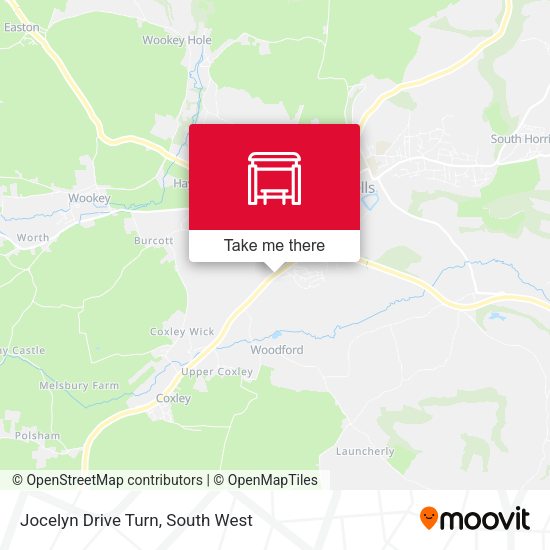 Jocelyn Drive Turn map
