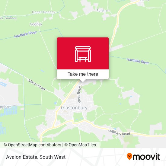 Avalon Estate map