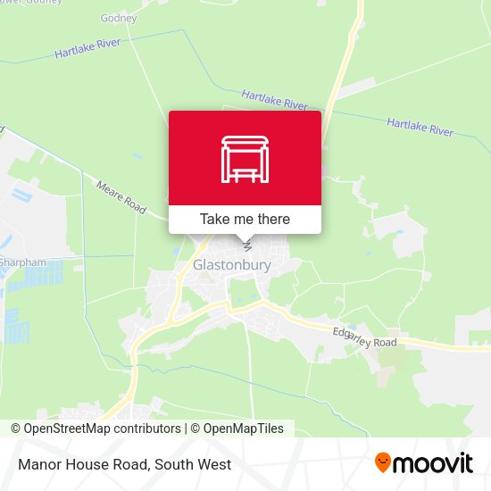 Manor House Road map