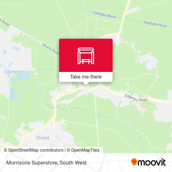 Morrisons Superstore map