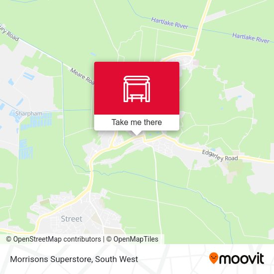 Morrisons Superstore map