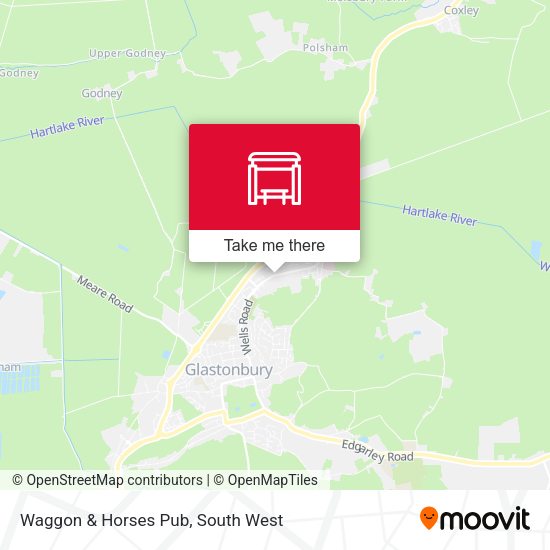 Waggon & Horses Pub map
