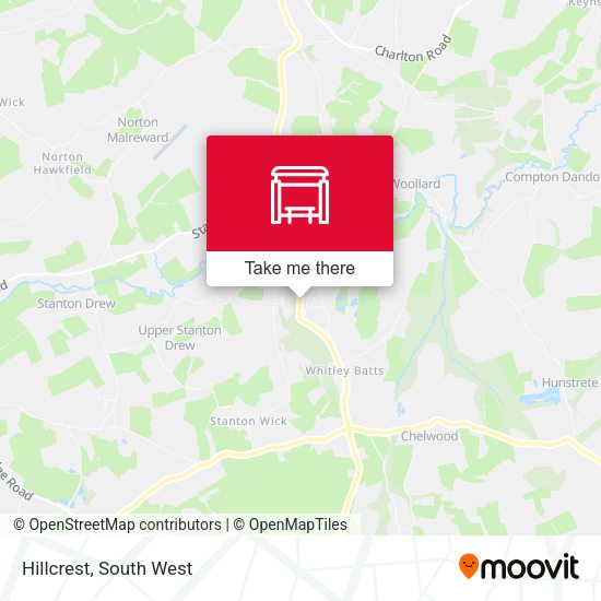 Hillcrest map