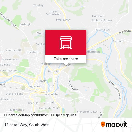 Minster Way map
