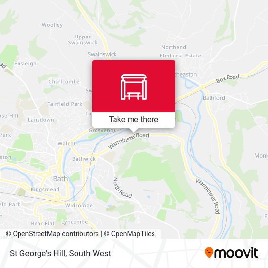 St George's Hill map