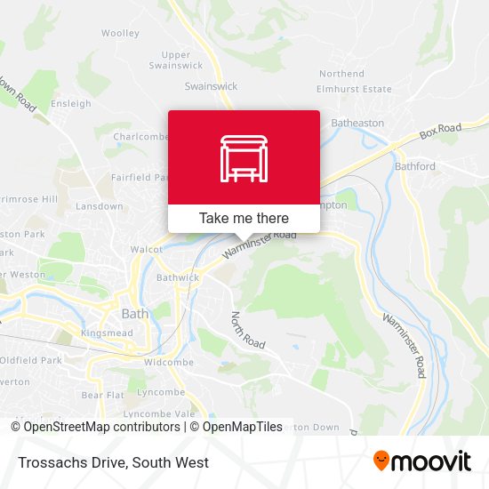 Trossachs Drive map