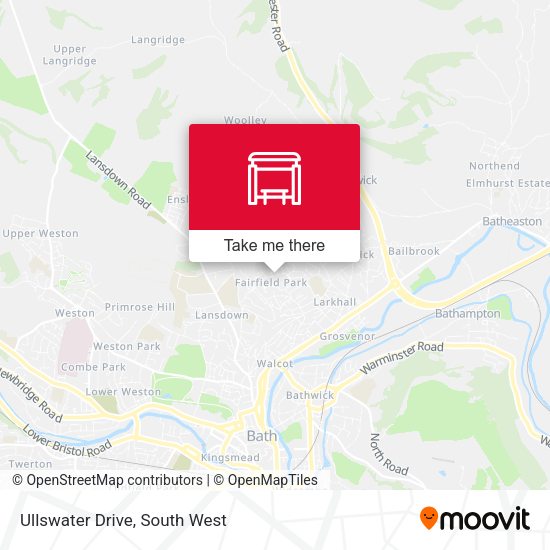 Ullswater Drive map