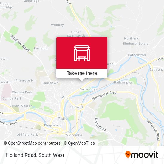 Holland Road map