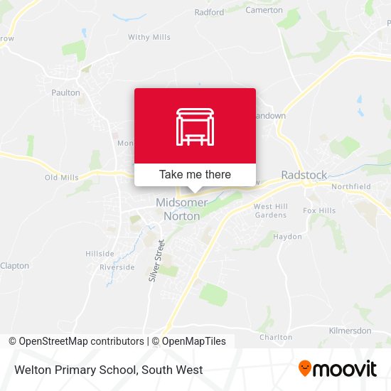 Welton Primary School map