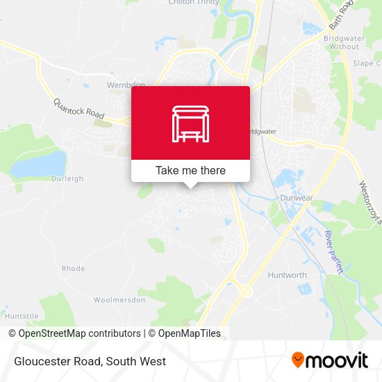 Gloucester Road map