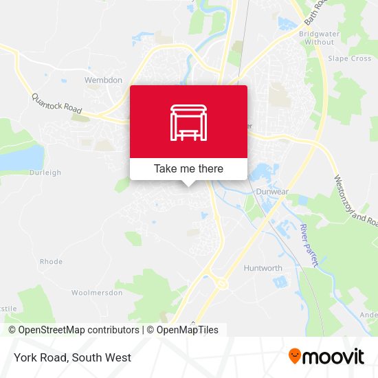 York Road map