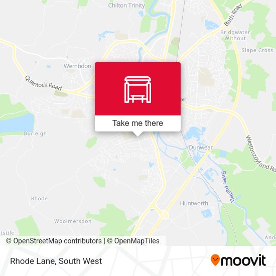 Rhode Lane map