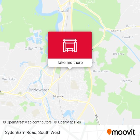 Sydenham Road map
