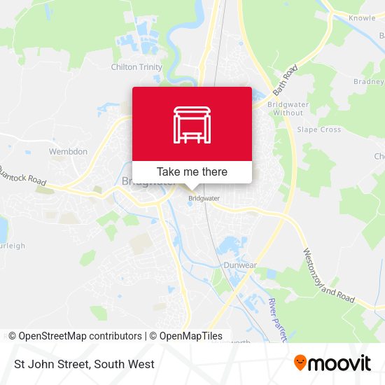 St John Street map