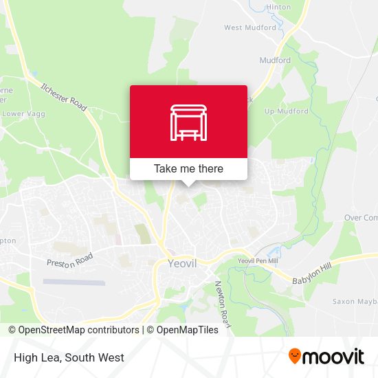 High Lea map