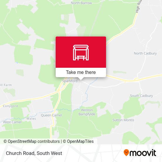 Church Road map