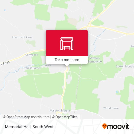 Memorial Hall map