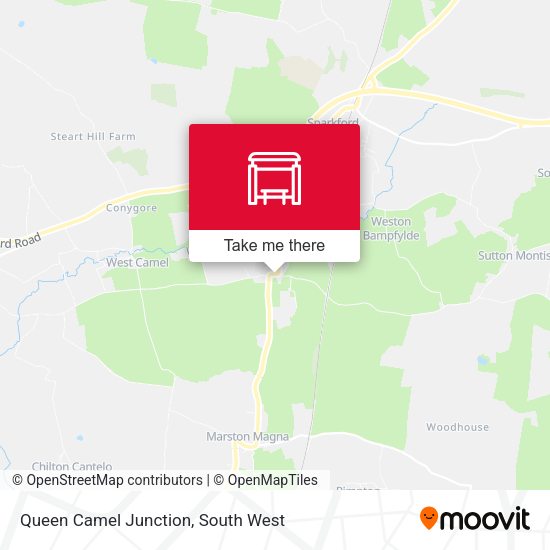 Queen Camel Junction map