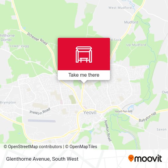 Glenthorne Avenue map