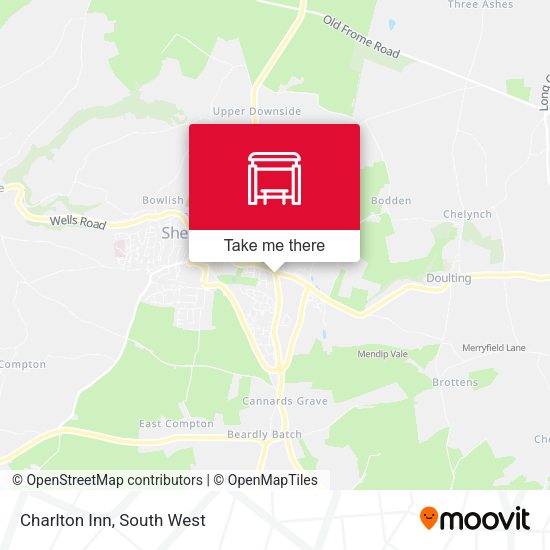 Charlton Inn map