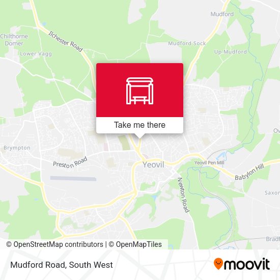 Mudford Road map