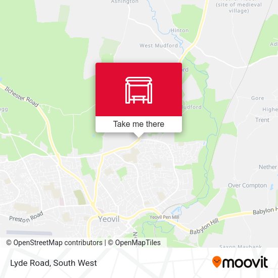 Lyde Road map
