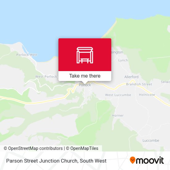 Parson Street Junction Church map