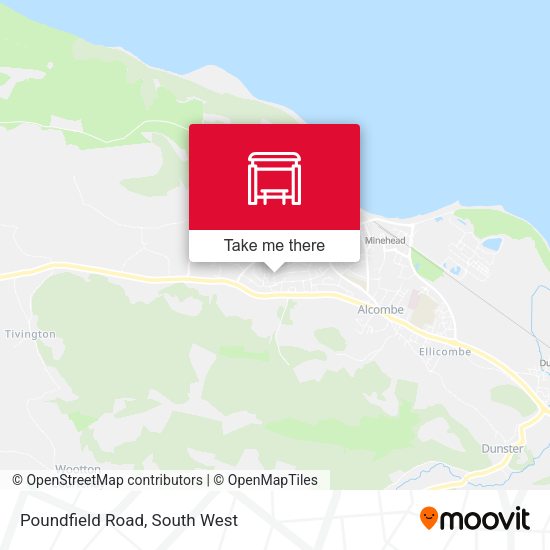 Poundfield Road map
