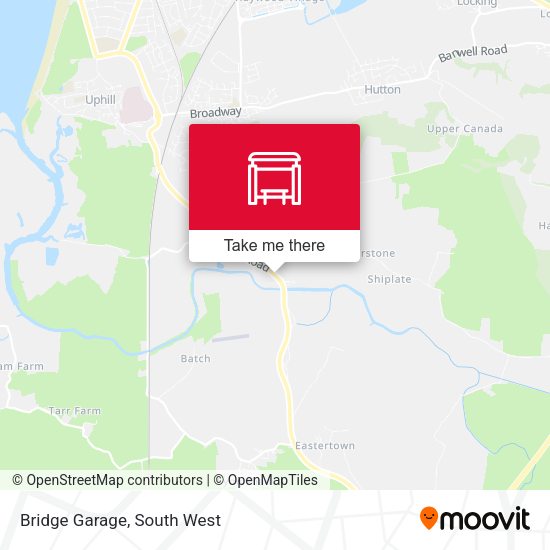 Bridge Garage map