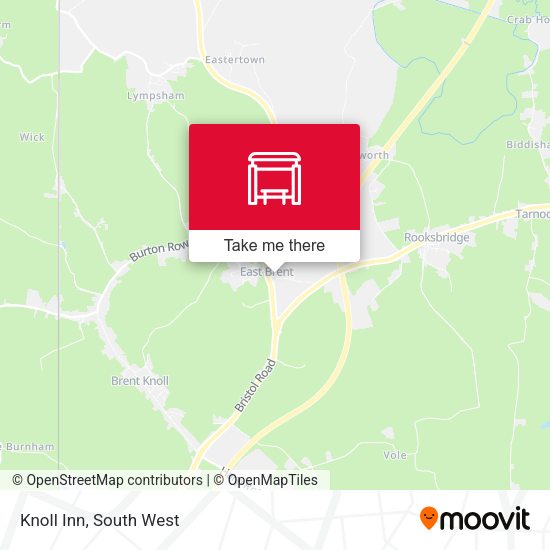 Knoll Inn map