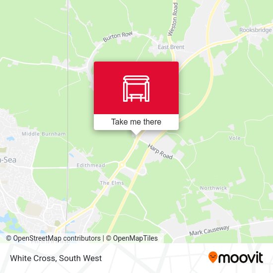 White Cross map
