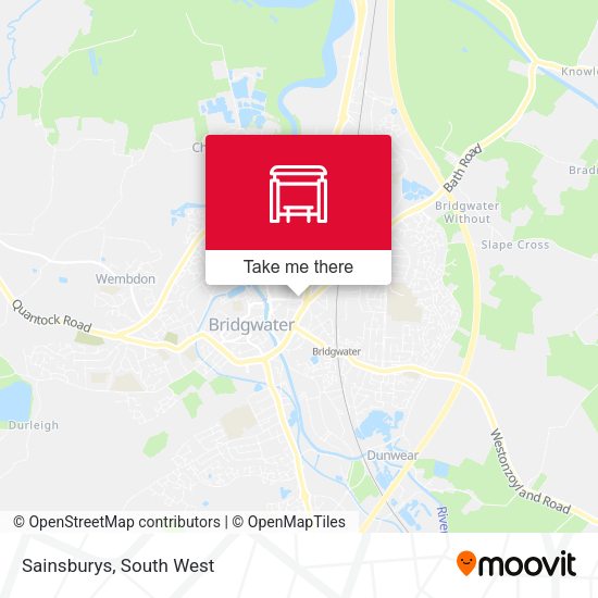 Sainsburys map