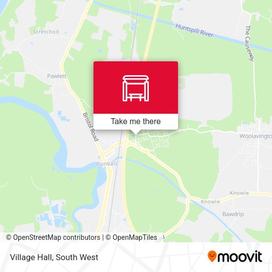 Village Hall map
