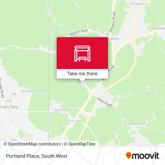 Portland Place map