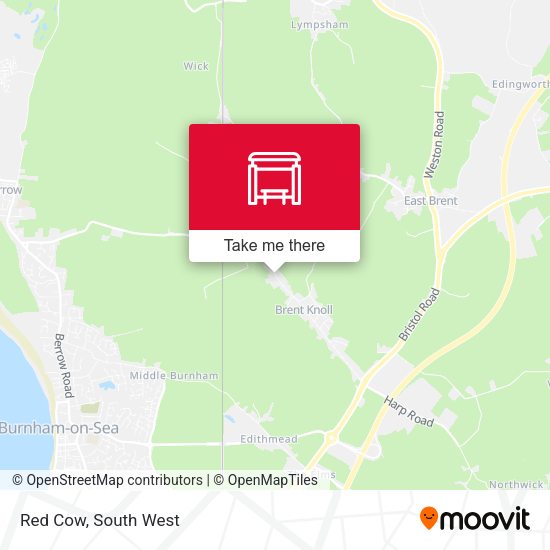 Red Cow map