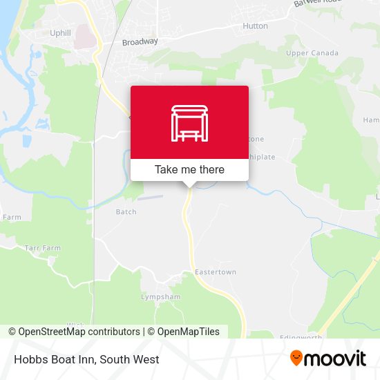 Hobbs Boat Inn map