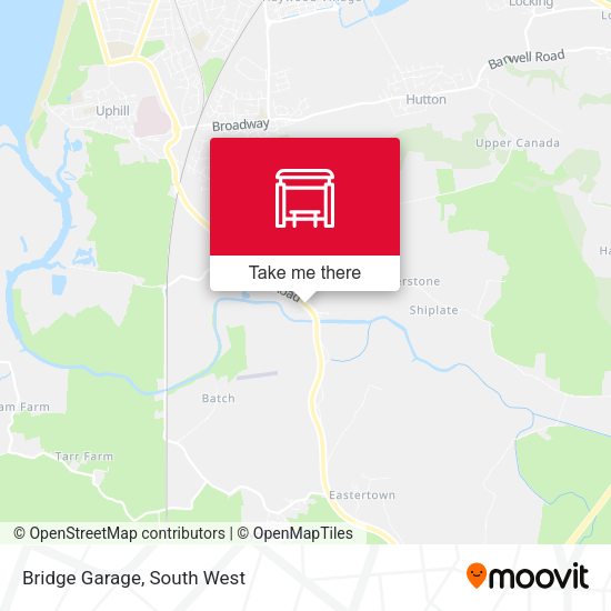 Bridge Garage map