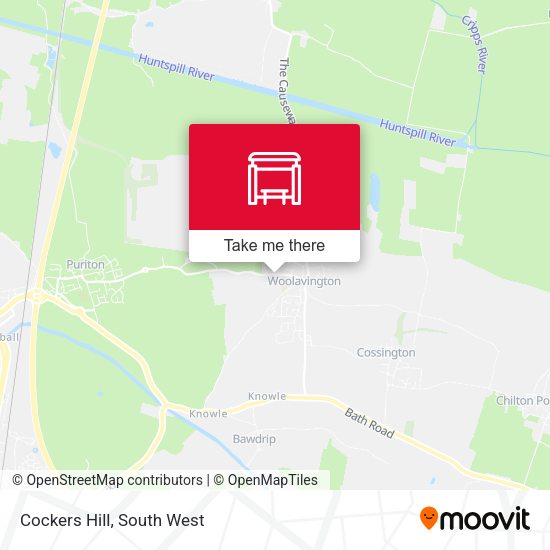Cockers Hill map