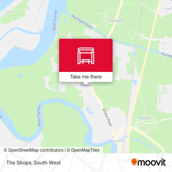 The Shops map