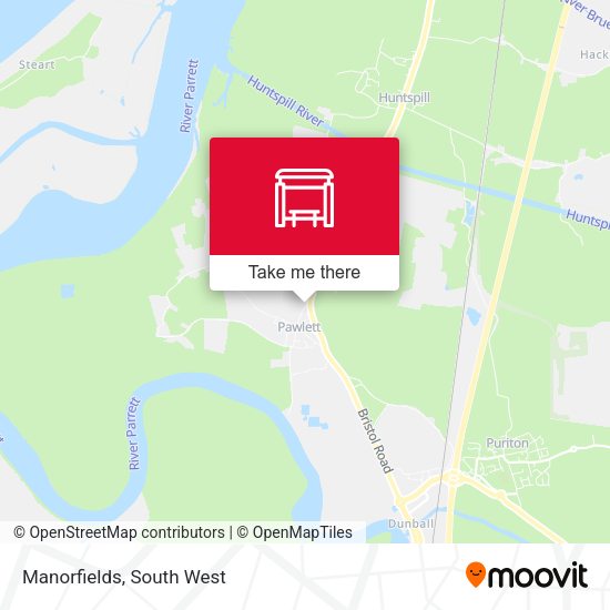 Manorfields map