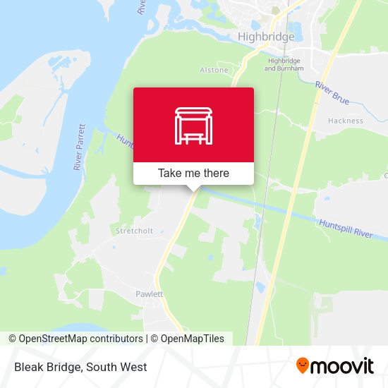 Bleak Bridge map