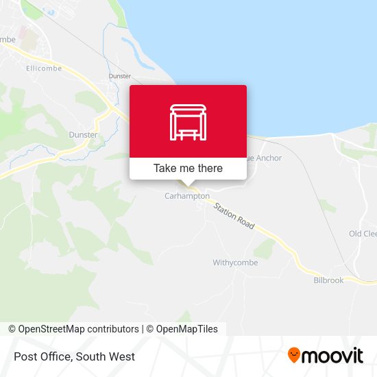 Post Office map