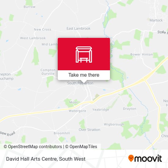 David Hall Arts Centre map
