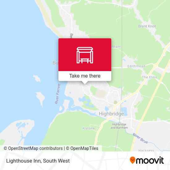Lighthouse Inn map