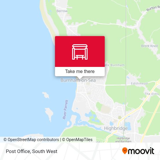 Post Office map