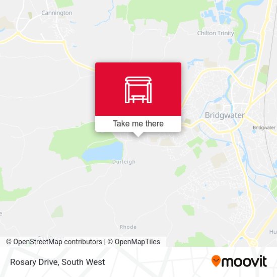 Rosary Drive map