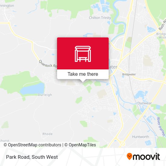 Park Road map