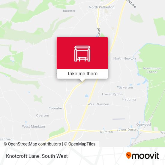 Knotcroft Lane map